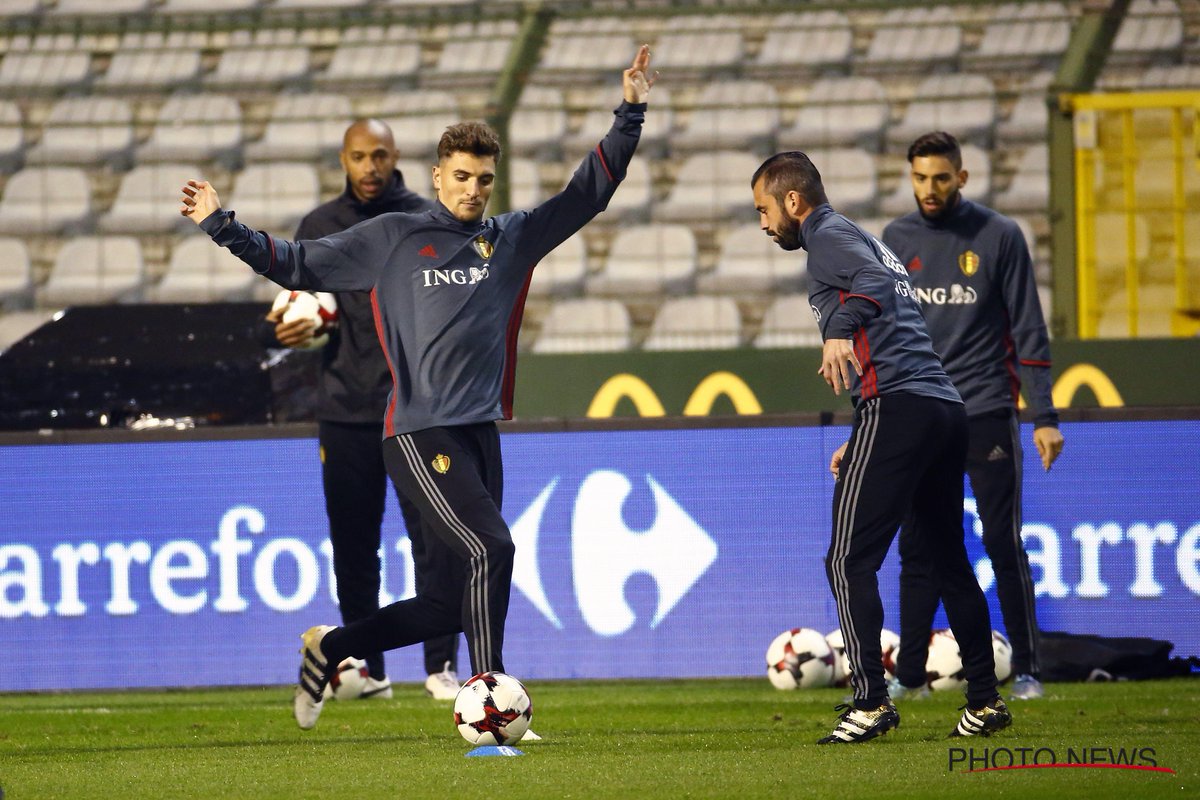 BelRedDevils's tweet image. Matchday -1 training in our stadium! Tomorrow Belgium vs Bosnia &amp;amp; Herzegovina #belbih #tousensemble