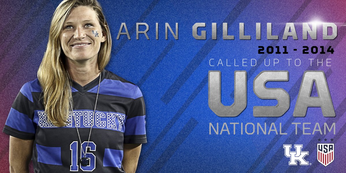 UKWomensSoccer's tweet photo. Dream: Achieved! 

Arin Gilliland Called up to the United States Women’s National Team: https://t.co/Wl0FgecJT9 https://t.co/ceVzqMCkwr