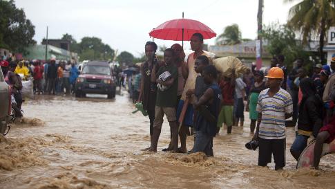 wunderground's tweet photo. Hurricane Matthew Kills 136 in Haiti: 'The Situation Is Catastrophic,' Says Haitian President https://t.co/k29WYfALrt https://t.co/PBK5NgyQr5
