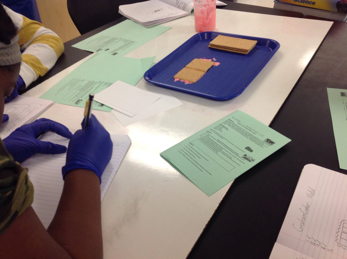 HilburnAcademy's tweet image. A delicious way to learn about tectonic plates!
#EarthLayers #FoodScience