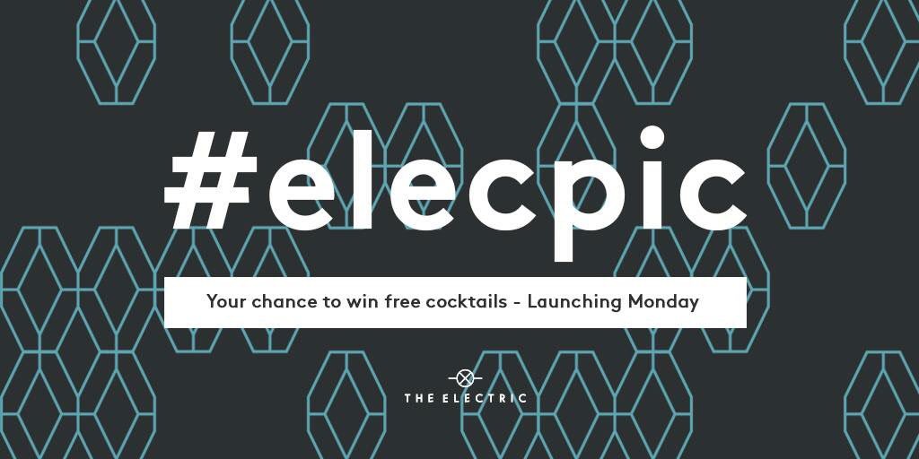 What's this... You could win cocktails by just taking a picture!? More information coming this Monday!