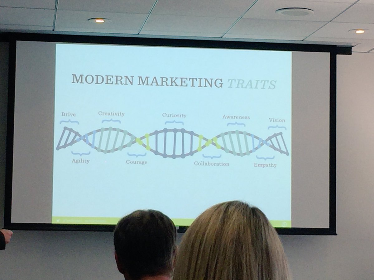 annaluciano's tweet photo. Traits of a #modern marketer from @TimAsimos #smpsbos https://t.co/CGGK7J0wLS