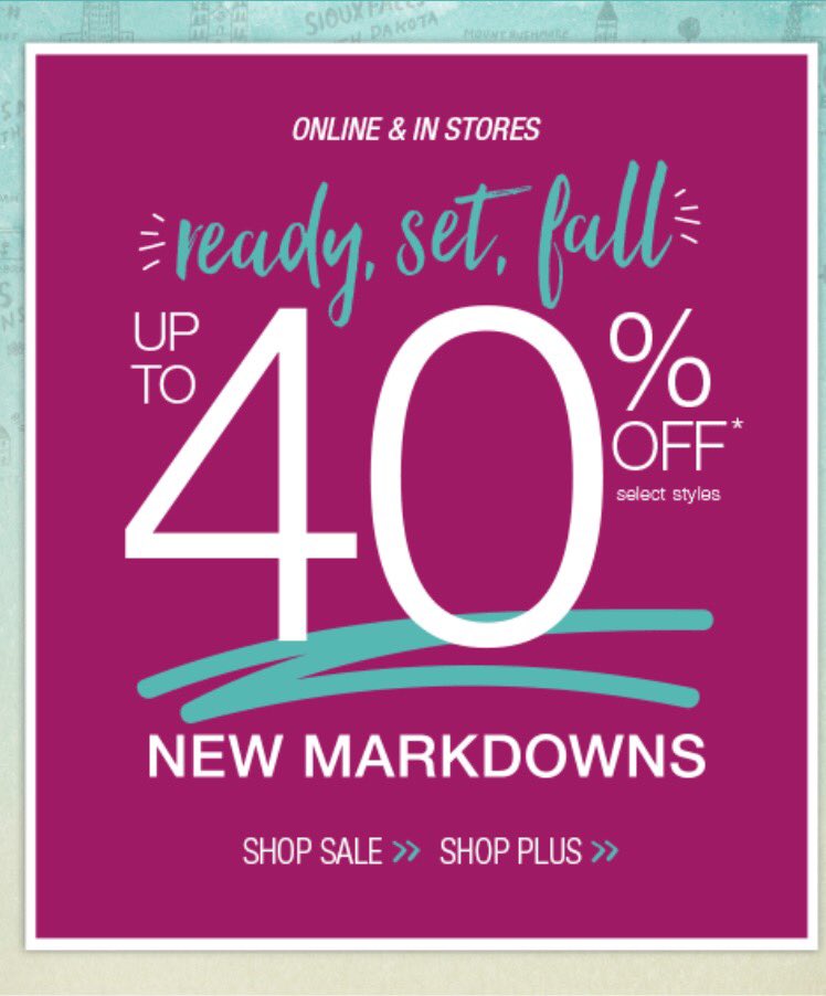 Tons of new fall clearance items have been recently added and there 40% off! 🍃🍁🌰🍁🍃