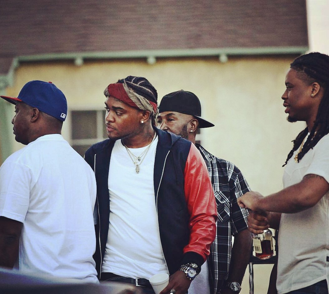 madballOG's tweet photo. Me &amp; @LondonOnDaTrack n the hood #BOMPTON https://t.co/FEVOYVME67
