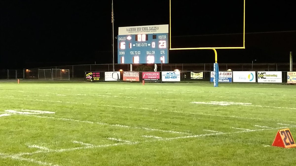 JV football East Mont 23 Auburn 16.   <a href="/EMHSMustangs/">Eastern Montgomery High School</a> <a href="/ShawsvilleMS/">Shawsville Middle</a>