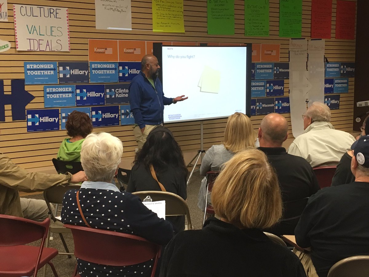 erinturmelle's tweet photo. Incredible to see @MSeshadri_WI's father share why he fights for @HillaryClinton. Proud 2 fight alongside him for the next 33 days. #TrainWI https://t.co/5Cy5o0gBdN