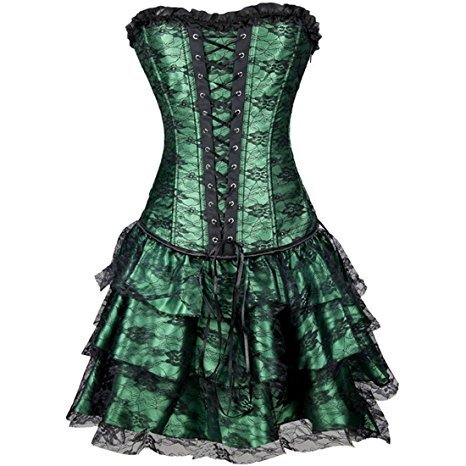 LittleShopofSin's tweet photo. Green Gothic Overbust Corset and Skirt with G String https://t.co/L4XHmsbnjK https://t.co/iBrksgsWz7