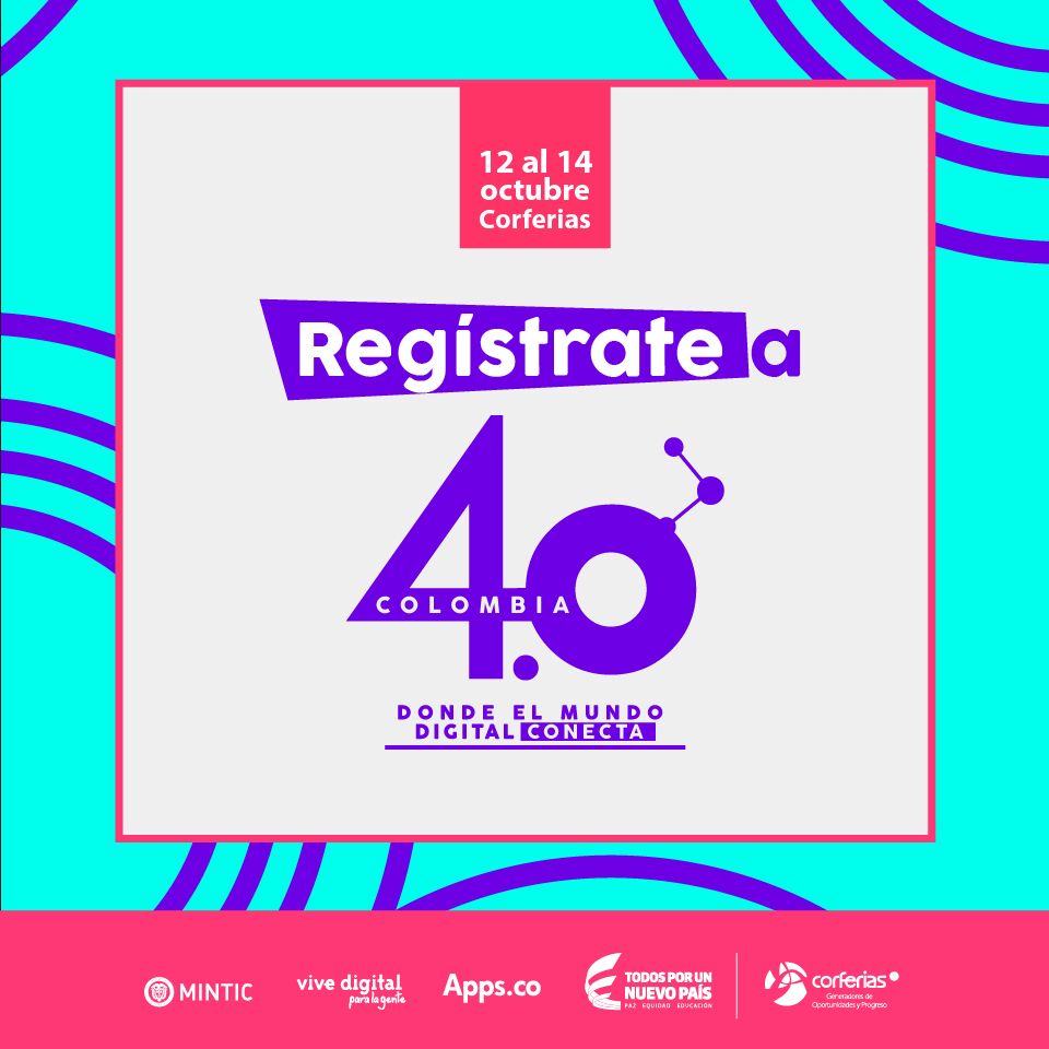 lunadavid's tweet photo. Este año, la cumbre de contenidos digitales evoluciona, ahora somos @Col4punto0. Ya llevamos 17.060 inscritos #Col40 https://t.co/AO5dhO2XaS https://t.co/2QcL7ppfyC