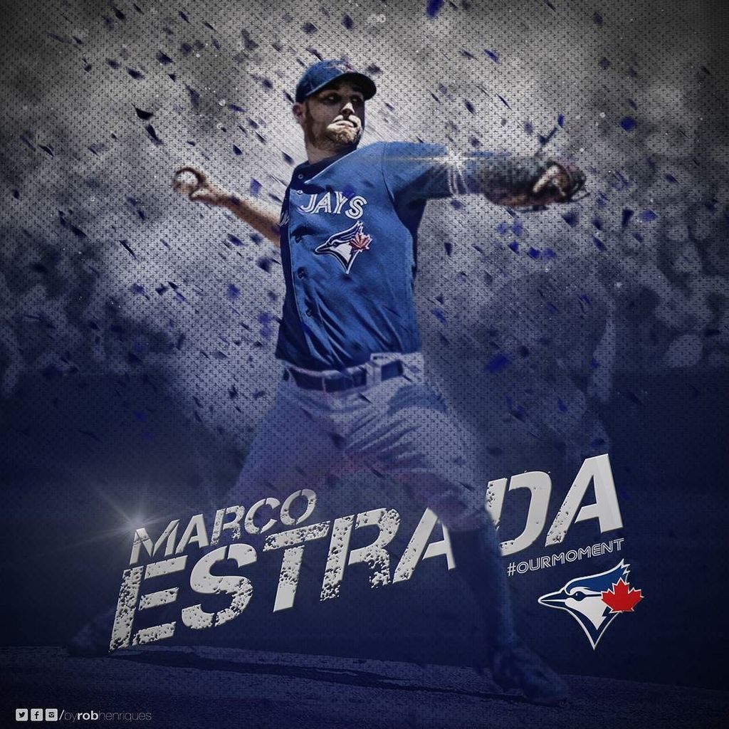 byrobhenriques's tweet photo. Leh go.... #marcoestrada #ourmoment #toronto #bluejays #mlb #baseball #gfx #baseballgfx #baseballgraphics #cometog… https://t.co/XQZnn157nd