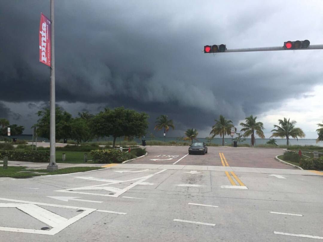 felixsanzj's tweet photo. Imagen impactante de #Matthew entrando en Florida https://t.co/pxndlby5GD
