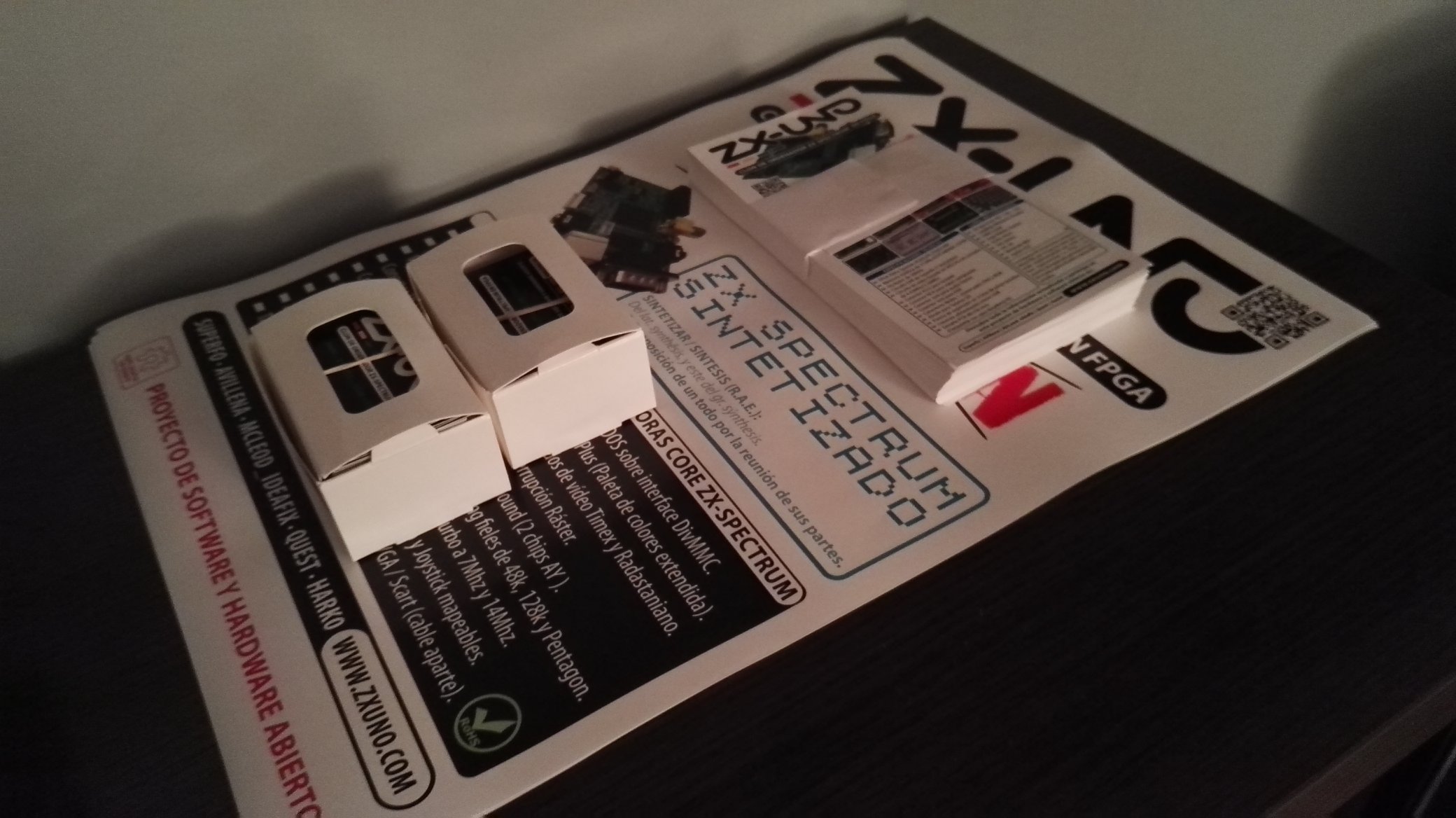 【uno☺︎ページ】 Your ZX-UNO board has reached the last stage of the