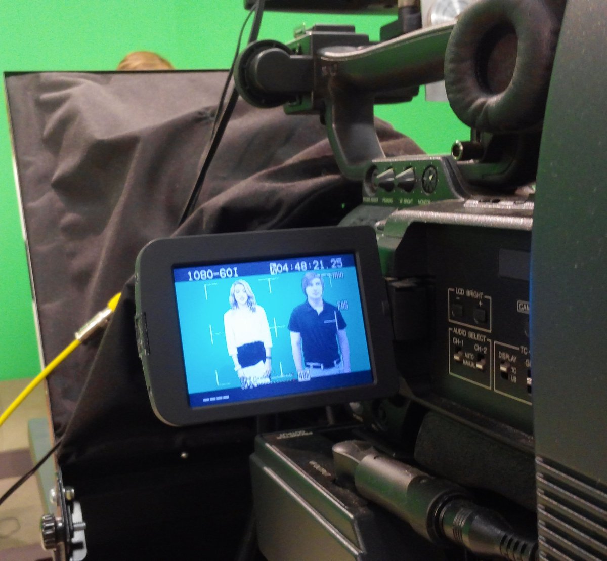 CAPS_13's tweet photo. @sparklygracie and @mklaus573 host this week's CAPS 13 News...in 5 mins on https://t.co/gAixsNs32N @pittstate #pittks https://t.co/VVRrkjYj1O