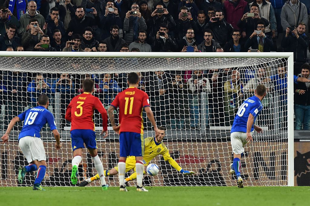 Risultato ITALIA-SPAGNA finale 1-1, la Nazionale salvata da De Rossi