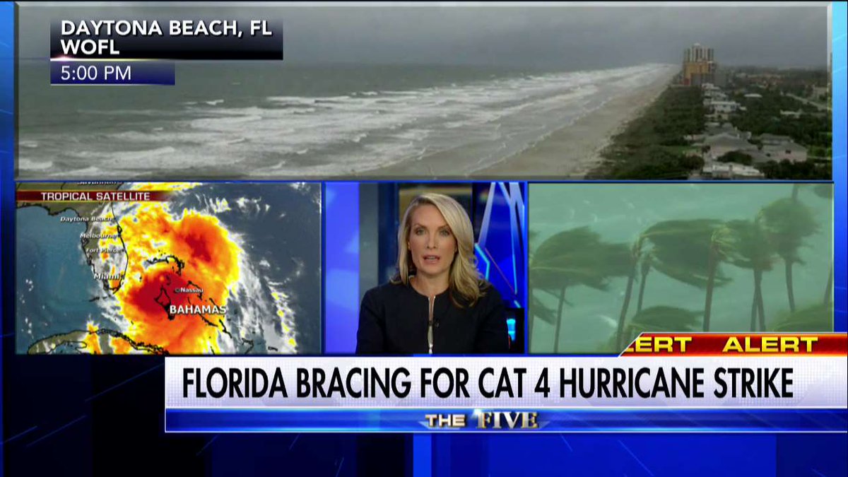 FoxNews's tweet image. .@DanaPerino: "#HurricaneMatthew could be the largest, most powerful storm to hit America in a decade." #TheFive