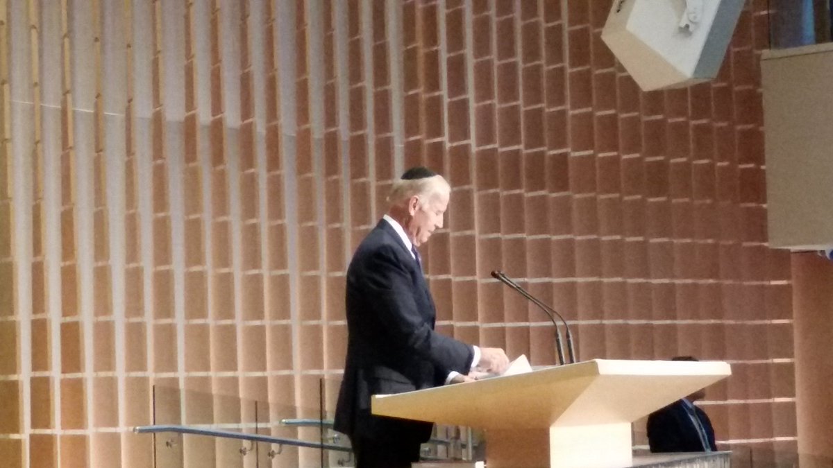 VP Biden: "Shimon Peres understood that Israel MUST exist." #ShimonPeres