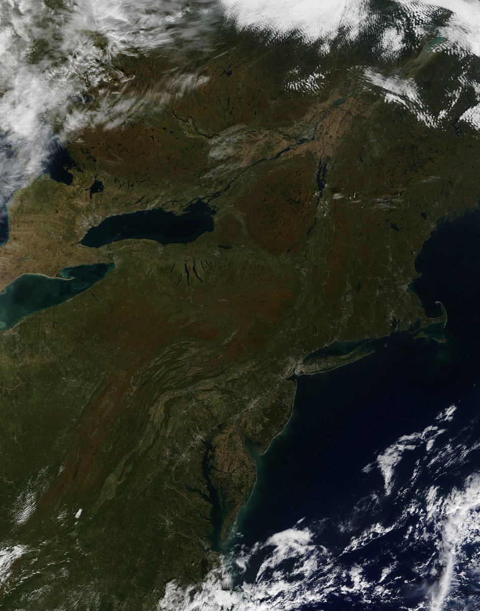 Gregcarter304's tweet photo. Wow @WSAZirr @WSAZ_Brittany @WSAZJoshFitz was right.. Pretty awesome tidbit. You can actually see it from space. #FallFromSpace https://t.co/ZMn0LZ0nKG