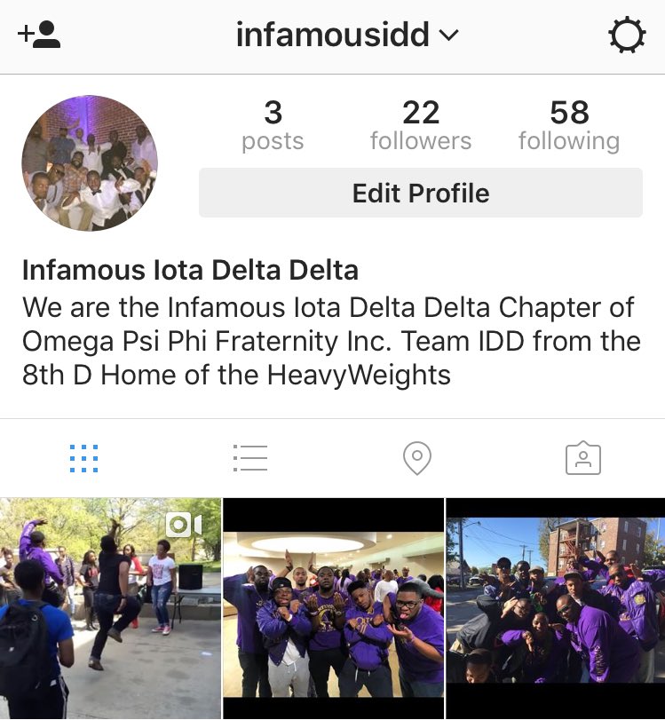 Go follow the Team on IG @infamousidd
