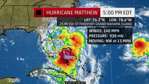 #hurricanematthew is a serious threat.  We will be responding #emergency #power #drying #equipment Pic from <a href="/weatherchannel/">The Weather Channel</a>