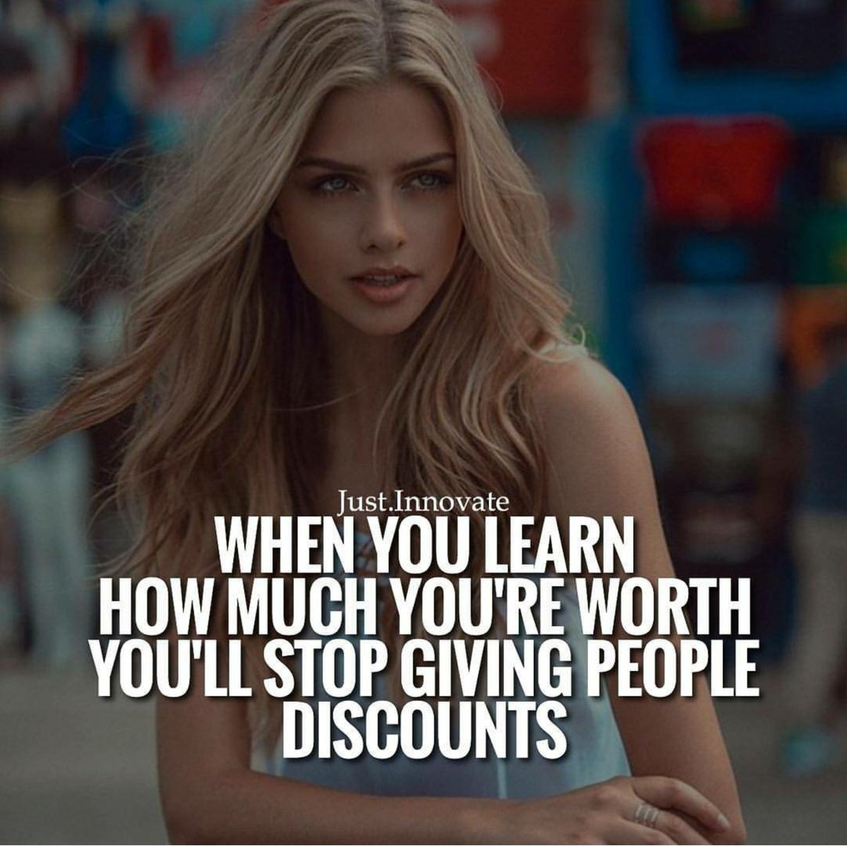 LG7plus11game's tweet photo. When you learn how much you're worth you'll stop giving people  discounts https://t.co/2l3cPHo3KV