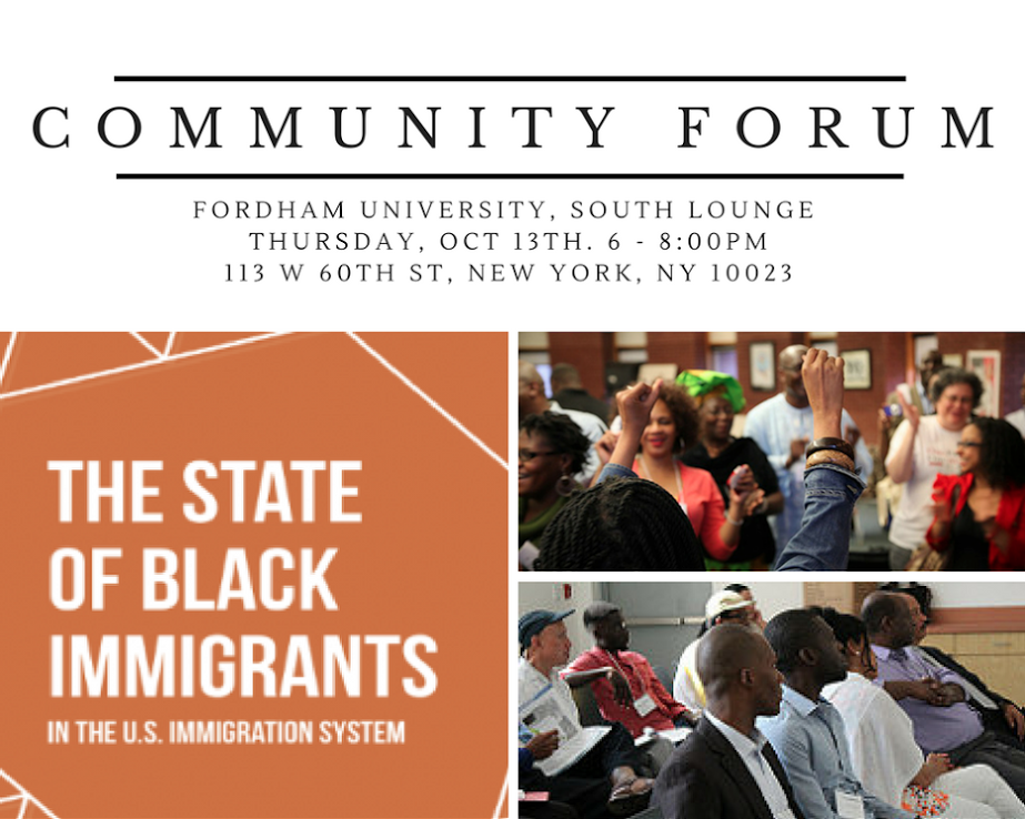 BAJItweet's tweet photo. This is our opportunity to review the impact of the last 50+ years of immigration policy on the #StateofBlackImms. Join us! https://t.co/xp6pCrQcVV