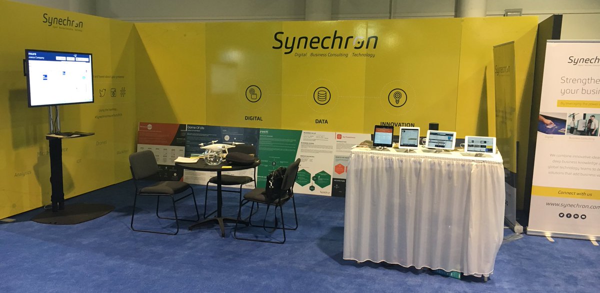 ashishnangla's tweet photo. Want to see a real working INSURANCE BLOCKCHAIN solution? Visit @Synechron at #InsurTechConf2016 Booth 106. #insurtech #blockchain https://t.co/wixG8KbYfV