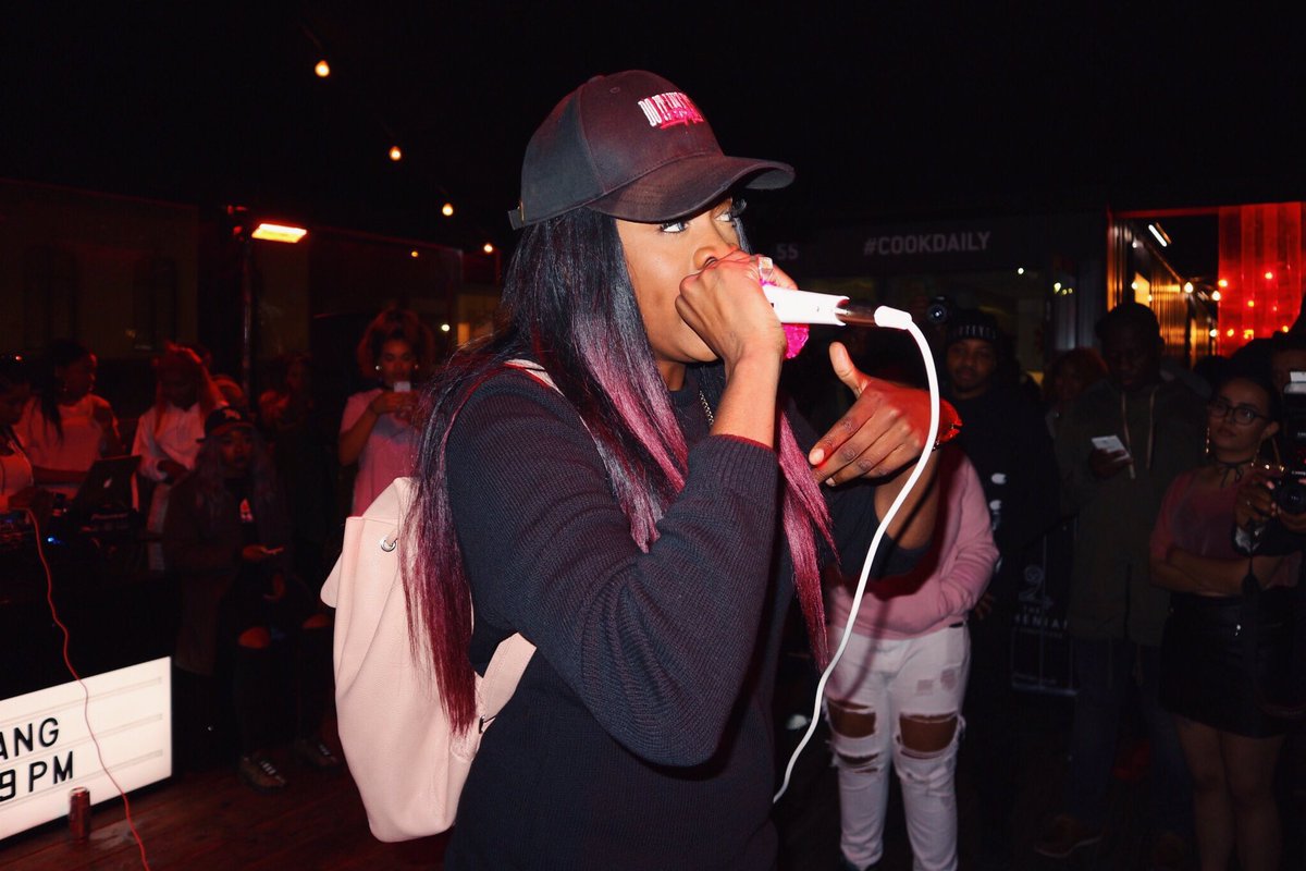 annabelstopit's tweet photo. I've always rated @OfficialCCane but after seeing her perform with a backpack on, I rate her even more 😂

@boxpark x #girlgang https://t.co/JOLsEbXA3U
