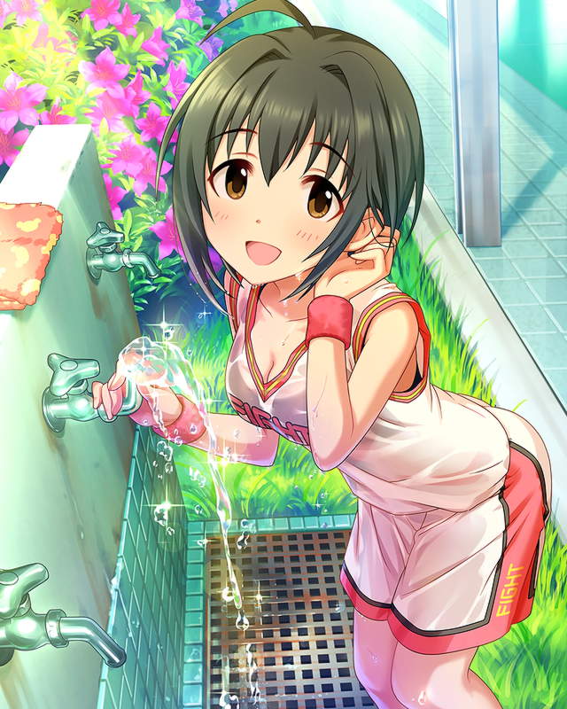 ミリシタ デレステ最新ニュース Op Twitter デレステ こっひバスケユニフォームが透けてる これは反則級にかわいい T Co Fl1bowtmjq