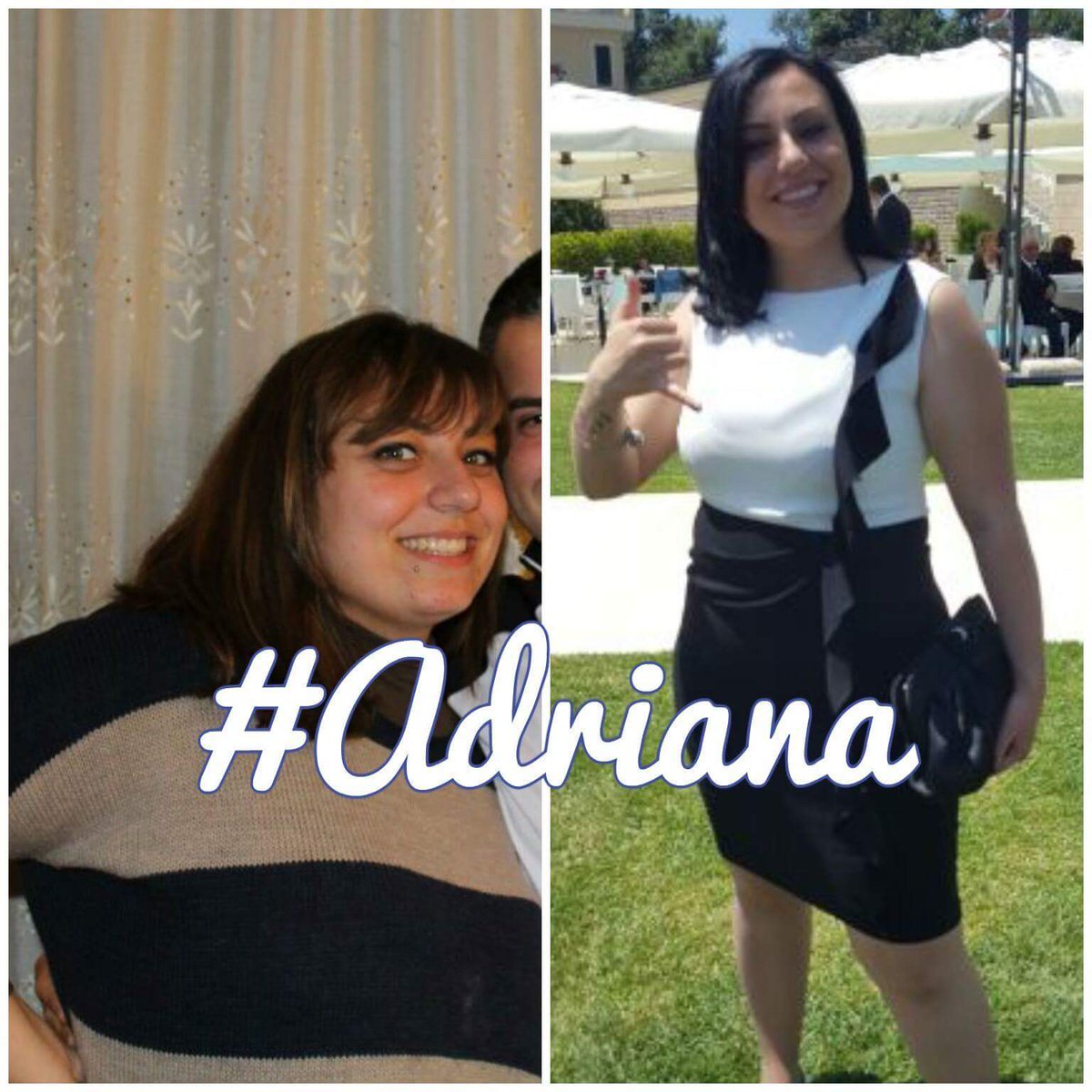 piccoladr's tweet photo. Questa sono io. Prima&amp;Dopo
-20 kg e un sorriso ritrovato 
#stiledivita #formafisica #tuttonaturale #viachiliditroppo https://t.co/xnMoU9DpsP