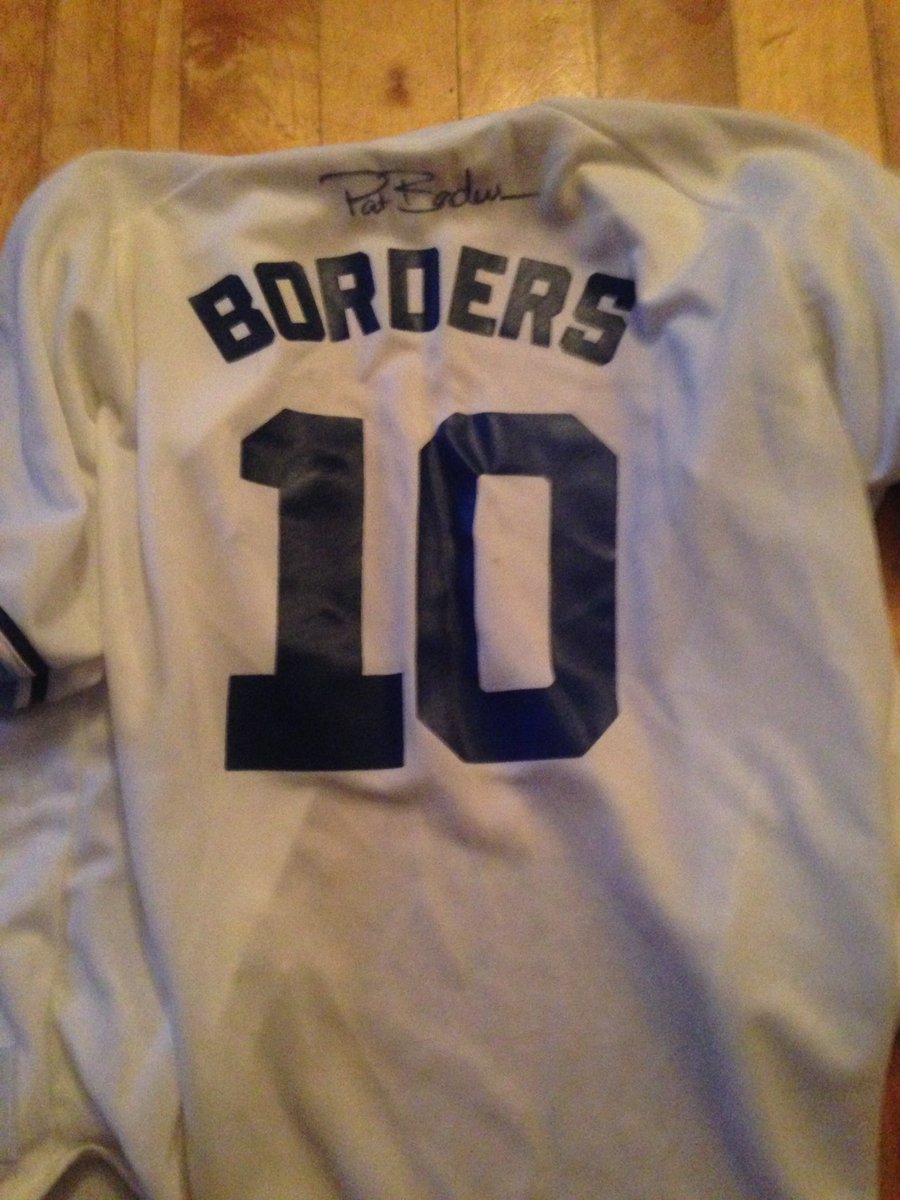 pat borders jersey