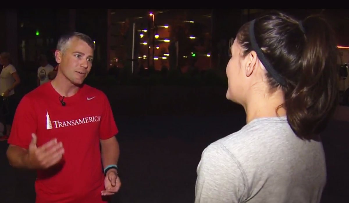 Transamerica's tweet photo. #TomorrowChasers: #WhyIRun @RunRocknRoll for @American_Heart via @CBSDenver. https://t.co/fV0Ahcbdto https://t.co/XIptRBjT4s