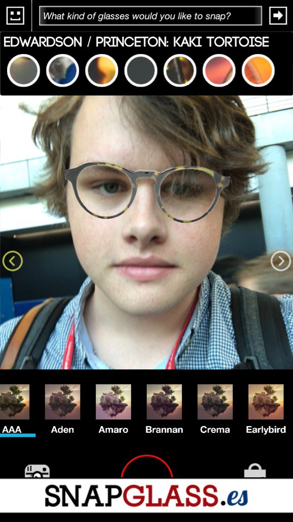 snapglasses's tweet photo. Trying out #Edwardson #Princeton - Kaki Tortoise via #SnapGlasses #oc3 https://t.co/valWy94JZK