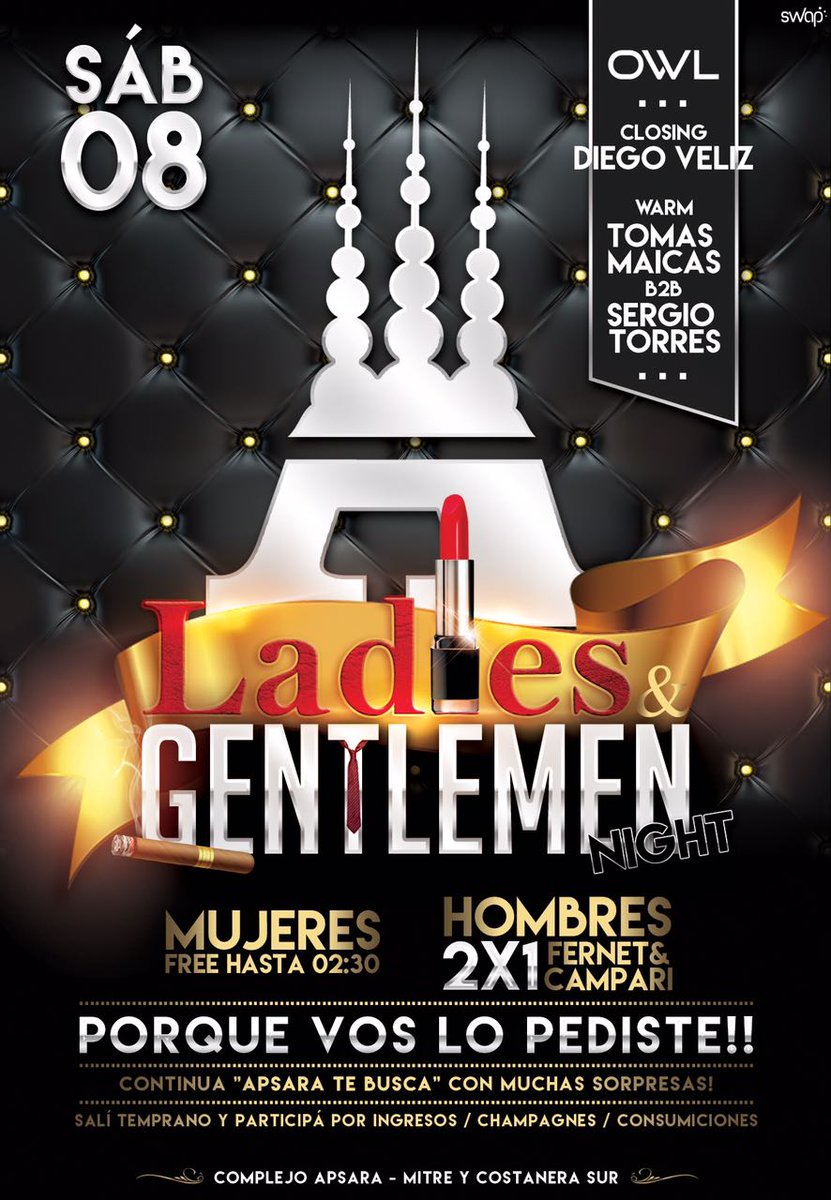 riedel_juan's tweet photo. Este Sábado en @ApsaraOficial
Para ellas 🏻 #EntradasFREE hasta las 2.30am
Para ellos 2x1 en #Fernet&Campari
DALE #RT #RT Y GANA 👇👇 https://t.co/RUHmBUQsUG