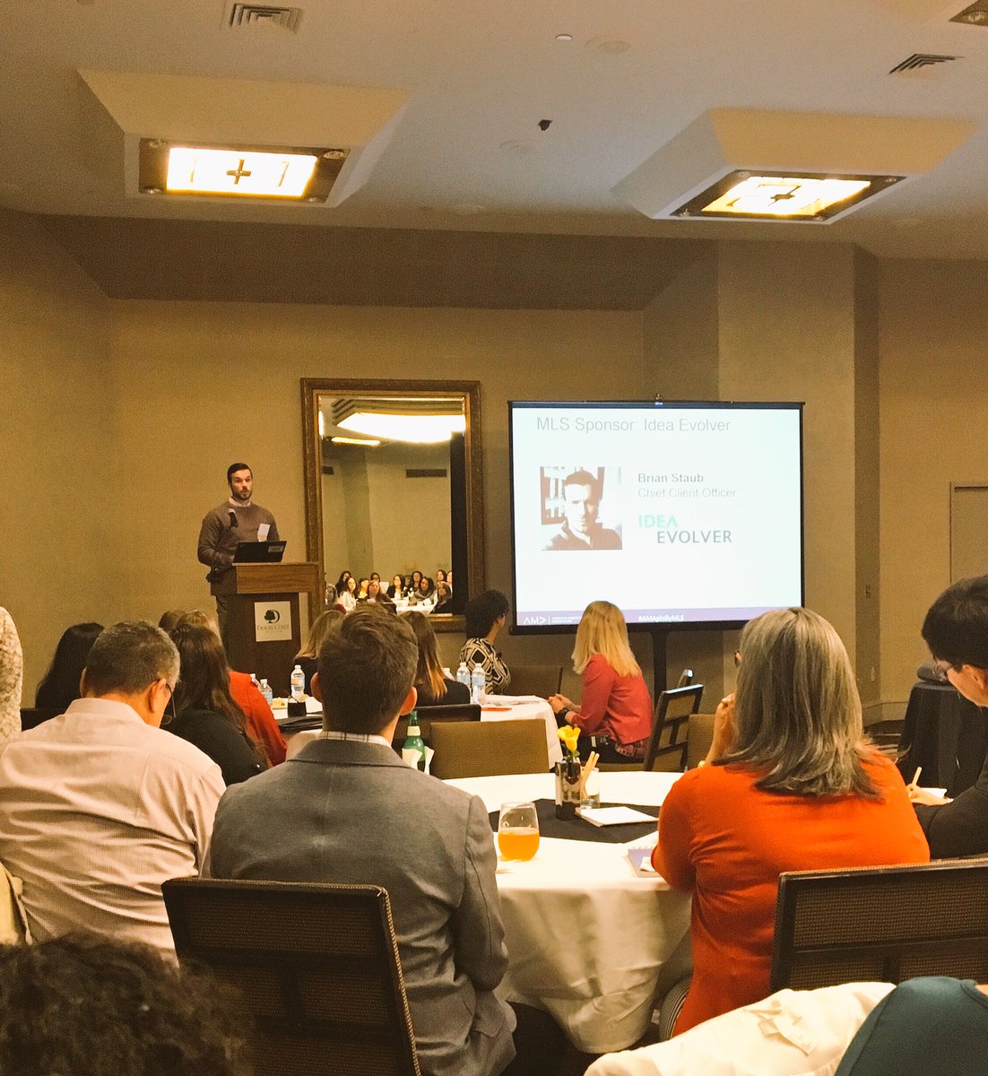 AMAPhiladelphia's tweet photo. Special thank you to @IdeaEvolver for sponsoring our first MLS event! #AMAphillyMLS https://t.co/FTCmiMwLQh