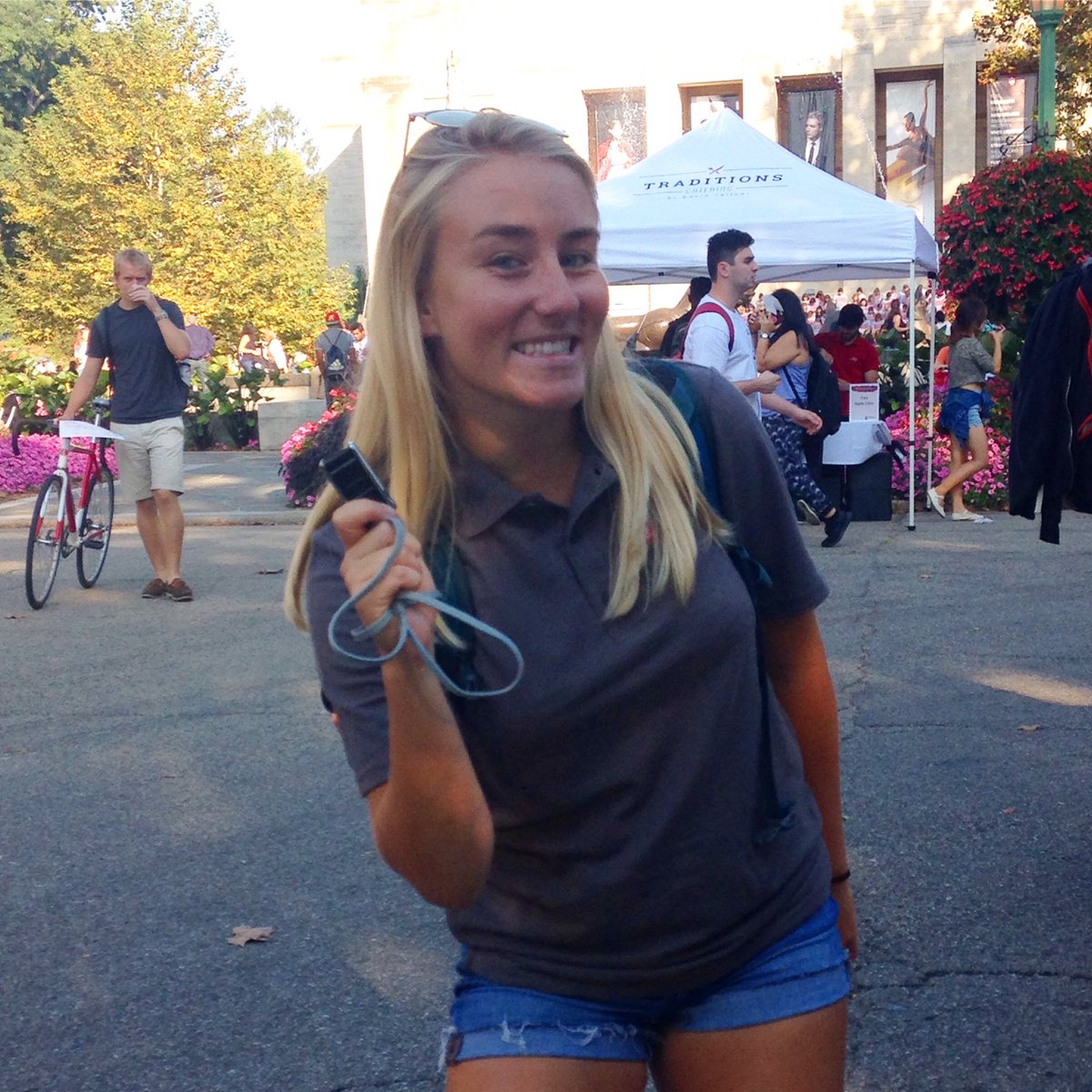 We had a blast starting our fall break by hanging out at First Thursdays! Check out the ExperienceIU app for more great events