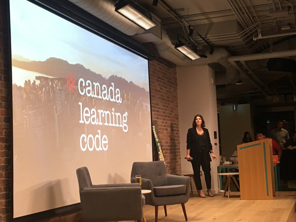 melsariffodeen's tweet image. Tonight was the best. So proud to launch our boldest initiative yet: @canlearningcode to teach 10,000,000 Canadians code. Let&apos;s do this! 💪🇨🇦