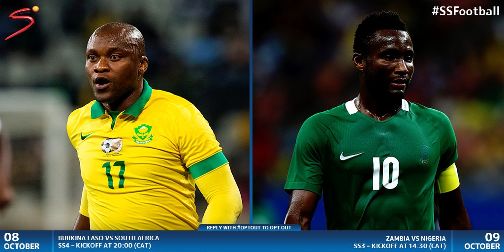 SSFootball's tweet photo. @emma_babyface Two FIFA World Cup Qualifiers on SuperSport this weekend. Full schedule > https://t.co/NtOTSPHqvS https://t.co/jM00T3NzUo