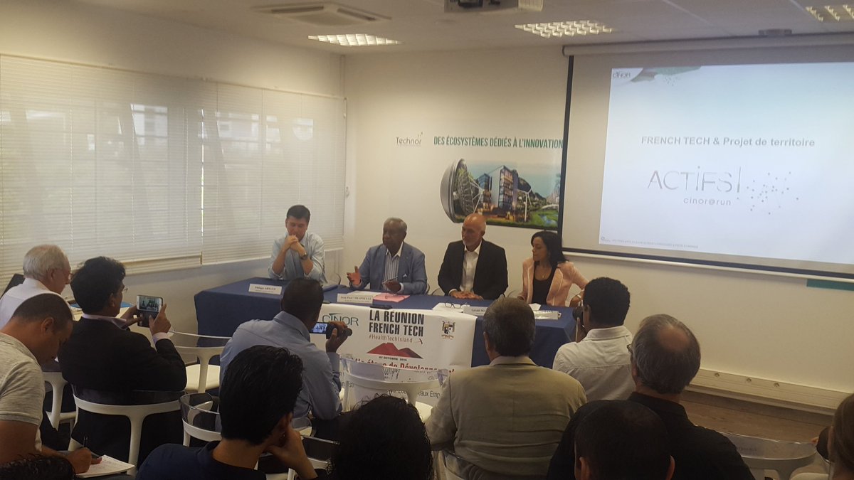 Presentation #FrenchTechReunion avec <a href="/cinor974/">CINOR</a> <a href="/CIREST_Officiel/">CIREST Officiel</a> <a href="/Digital_Reunion/">DIGITAL REUNION 🇷🇪</a> et la Technopole
#healthtechisland #lareunionnumerique
