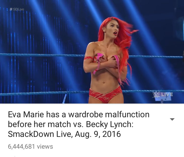Juanito On Twitter Eva S Marie S Wardrobe Malfunction Has More