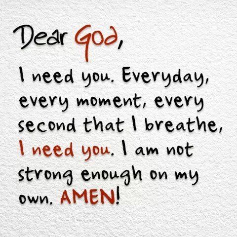 Wag kang ma-pride. Kailangan mo si #Lord.