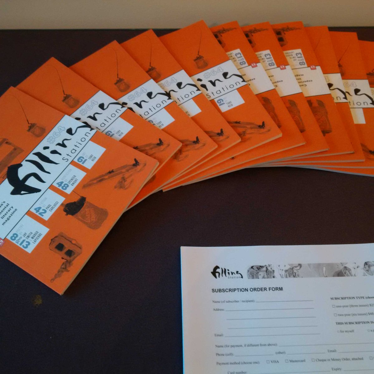 lumpyonionploy's tweet image. @fillingstation #Issue64 launch tonight at @112loft doors at 7! #canlit #poetry #littlemag