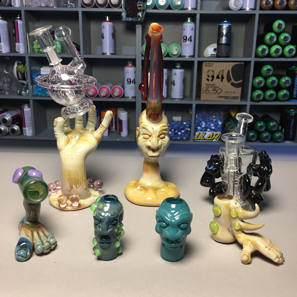 SilikaLife's tweet photo. #Voorhees glass 50% off, available at the LA store and online at https://t.co/kmrS4RRhNJ #glassart #headyglass #vrhs #silikastore https://t.co/QZvy837Wxl