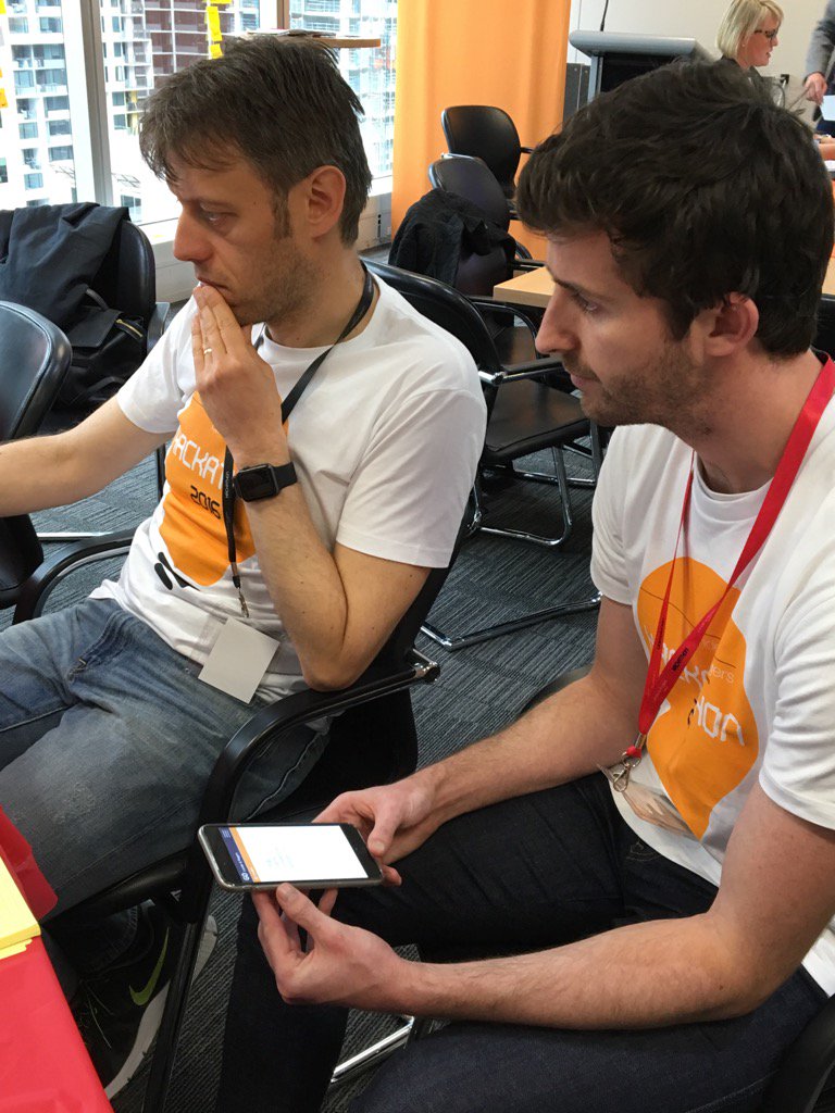 Time is running down # pressure building @ #landershackathon