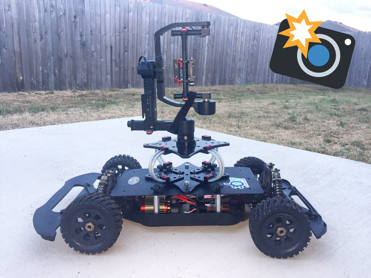 36ixtyVisuals's tweet photo. Ready To Roll! #djironin #gimbal #camera @rigwheels_com #cloudmount #rccar combo Can't wait to test it out tomorrow! https://t.co/65m3E8SLP7