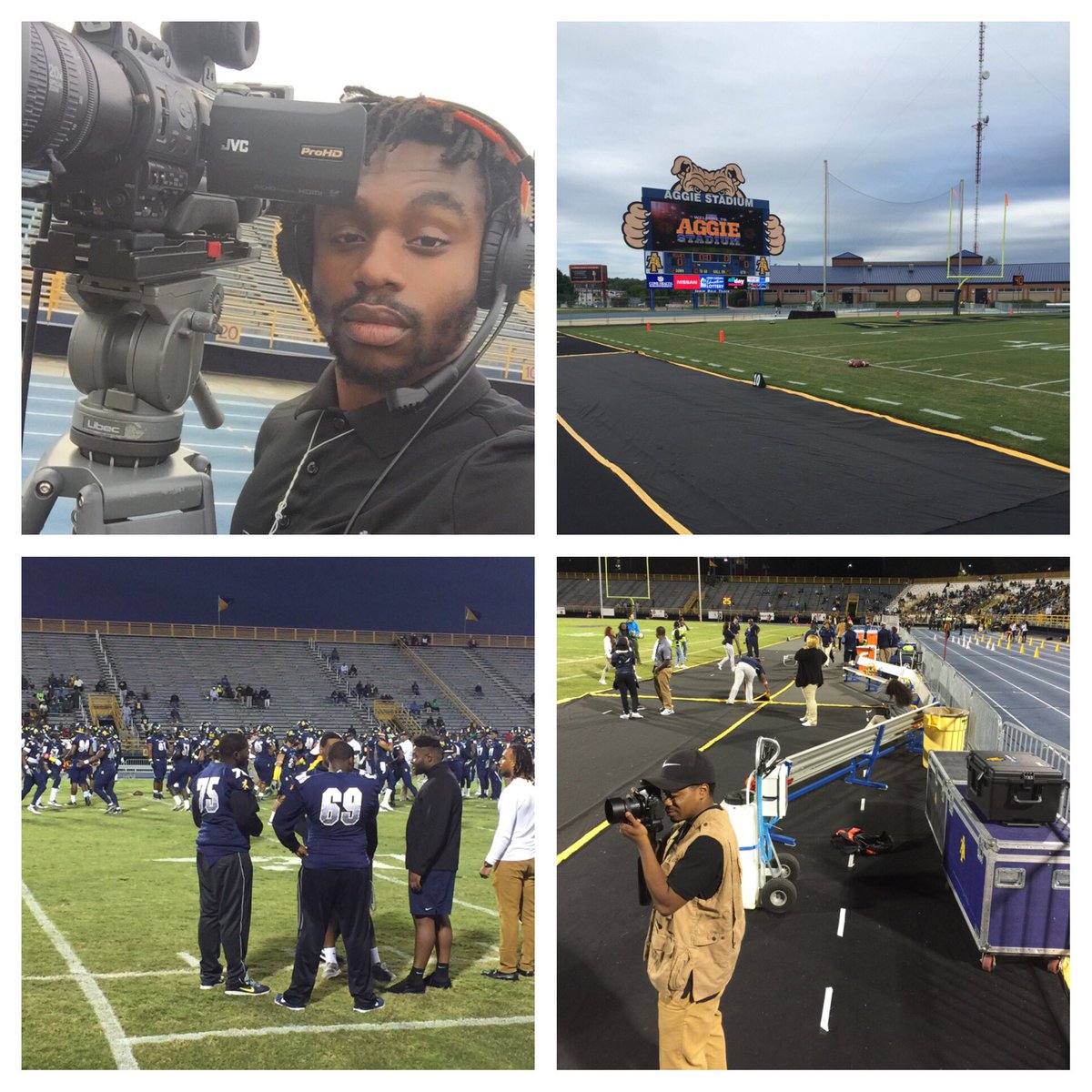 WoImaging's tweet photo. #NCAT vs Norfolk State.
On #ESPNU
UP 14-0 halftime
#TEMvideo #WoImaging https://t.co/qGFTSRKHSl