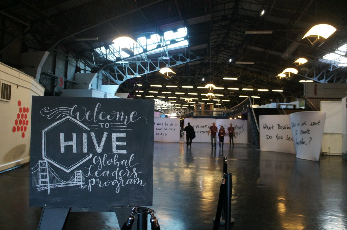 hiveglobal's tweet photo. #hive9 is moments away from kicking off! Look at how incredible this space is! @iHangarSF #hiveleaders #hiveglobal https://t.co/ol4xpkGEZ8