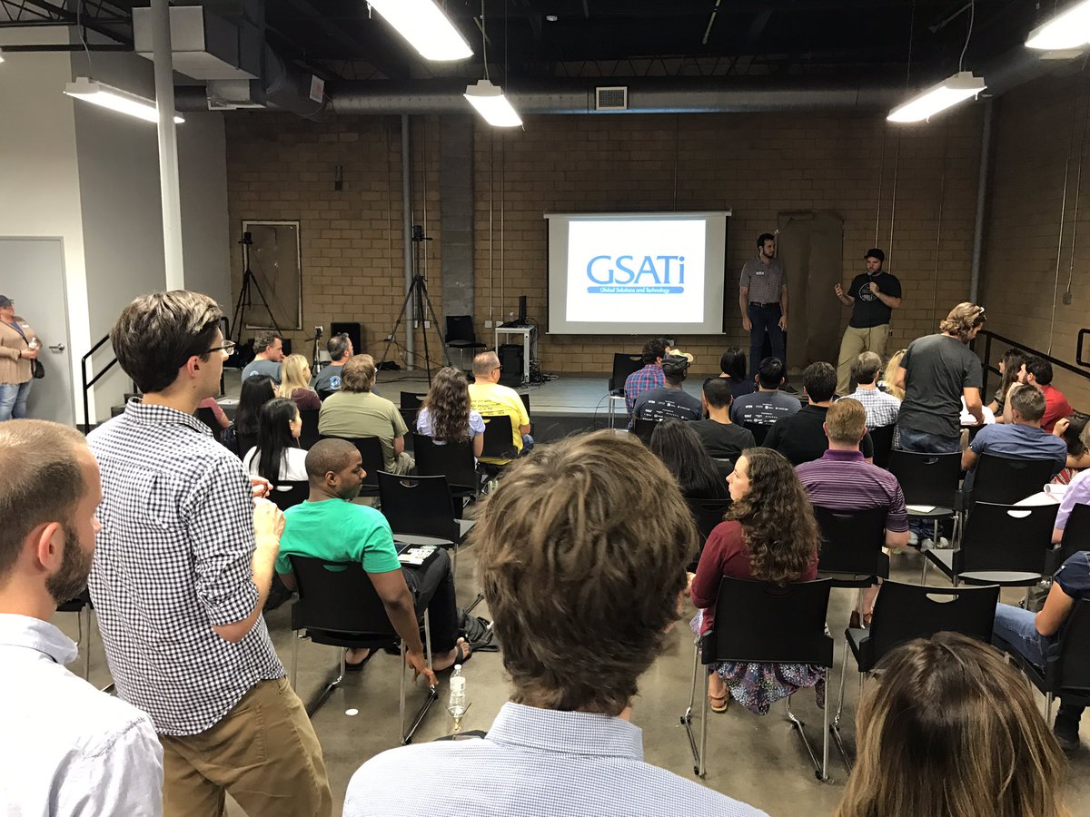 KevinRoden's tweet photo. Helping transform our local economy at #BootstrapDenton - great turnout! @TechMillDenton https://t.co/V5IFRgLpEU