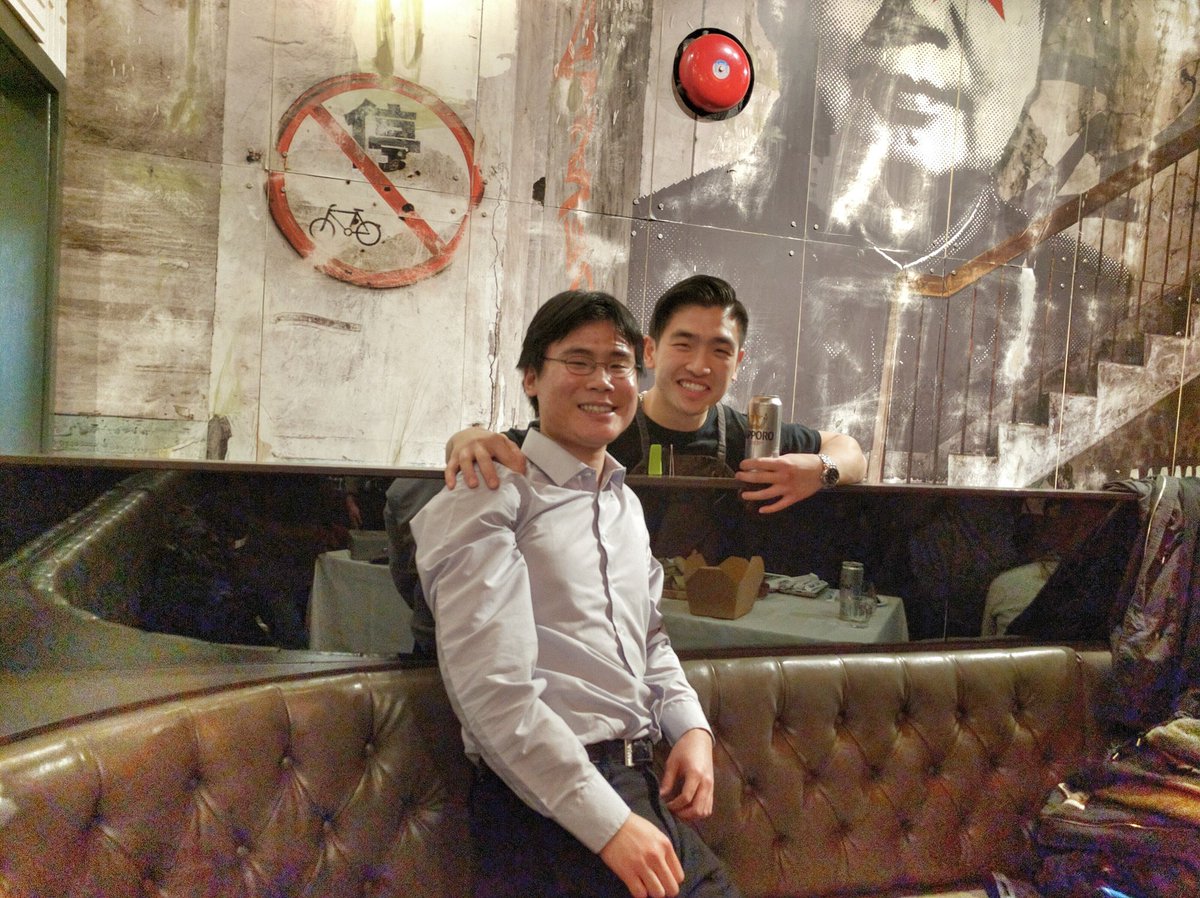 Chef Eric Chong with Travelling Foodie at R&D Spadina in Toronto, Ontario
