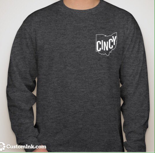 IncBreathe's tweet photo. Show your Cincinnati pride and order a Coordinates short or long sleeve shirt! Available in 6 colors, order forms will be passed out soon! https://t.co/VtjzubRTpX