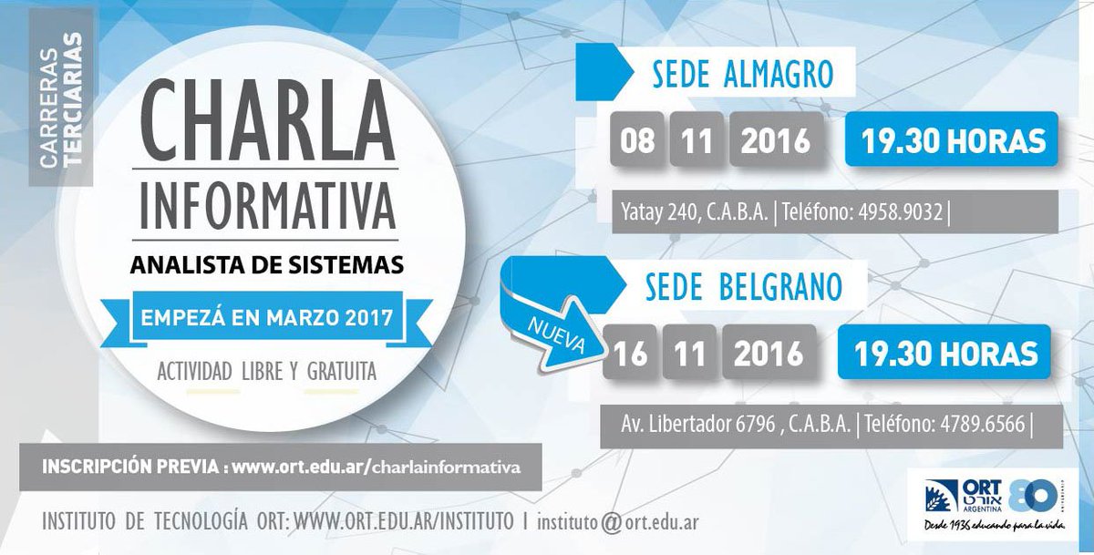 Instituto ORT-Yatay tweet media