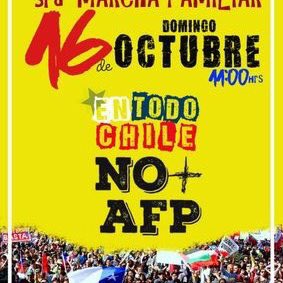 GabrielaFariasT's tweet photo. #YoMarchoEl16 #YoParoEl4 #NoMasAFP ni privada ni estatal. #RepartoSolidario https://t.co/T2UPW6VdaK